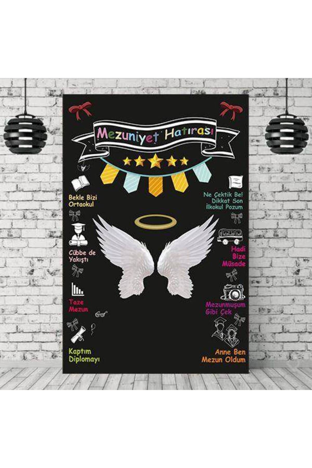 İlkokul Mezuniyet Hatıra Afişi 100*150 Cm