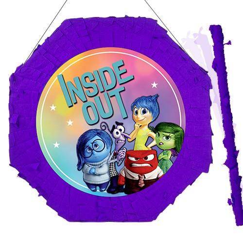 Ters Yüz (İnside Out) Pinyata + Sopası