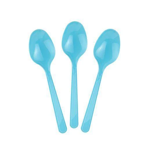 Açık Mavi 25'li Plastik Kaşık 
