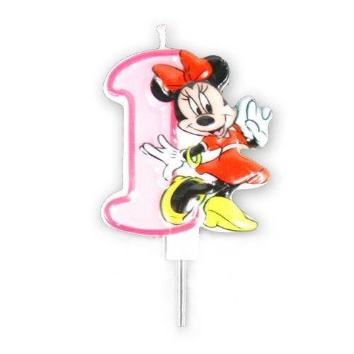 1 Yaş Mum ( Minnie Mouse)