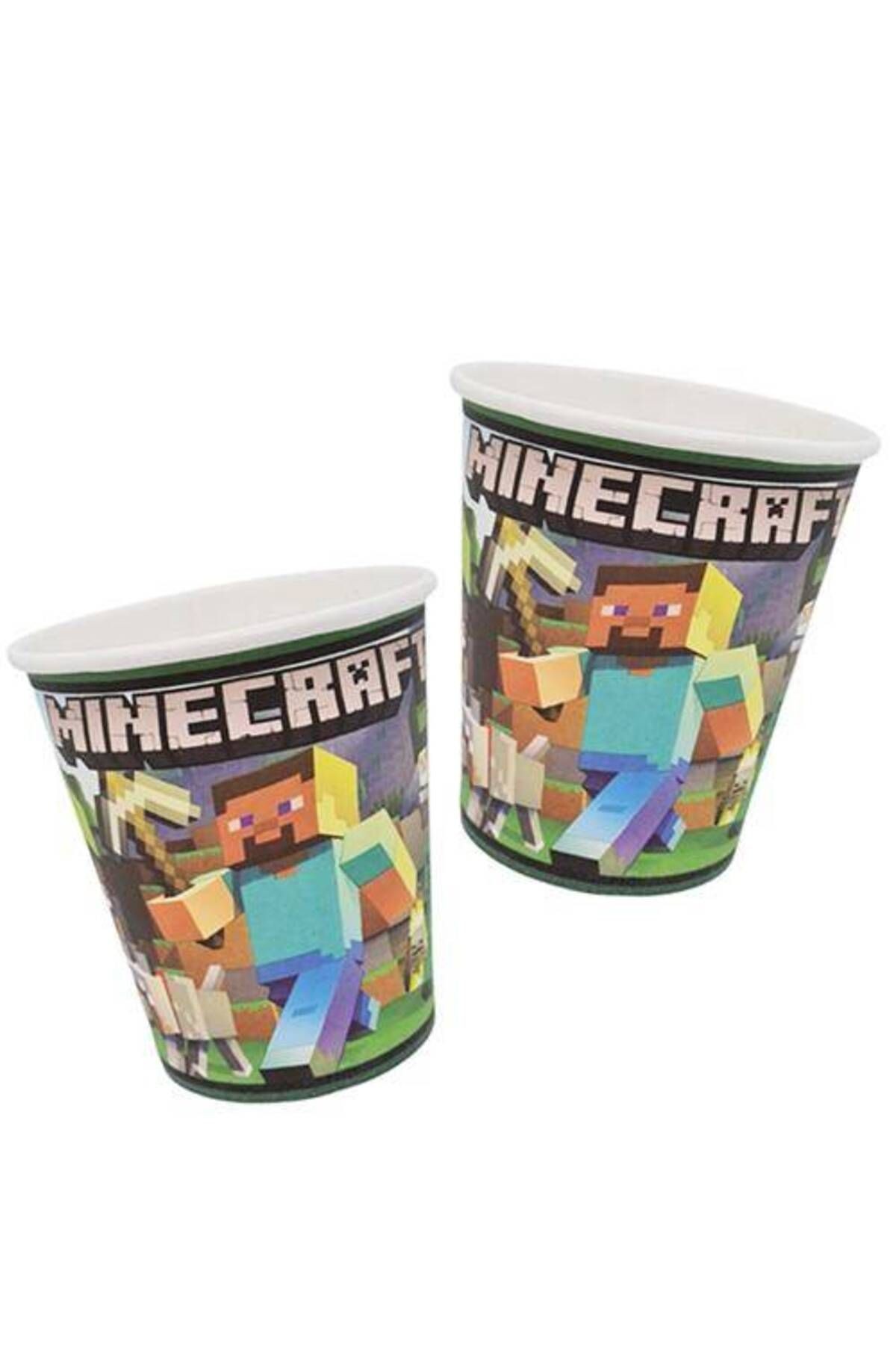 Minecraft Bardak (8 ADET)