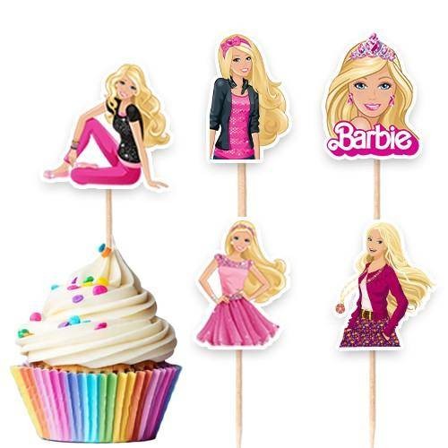 Barbie Şekilli Kürdan 10 Adet