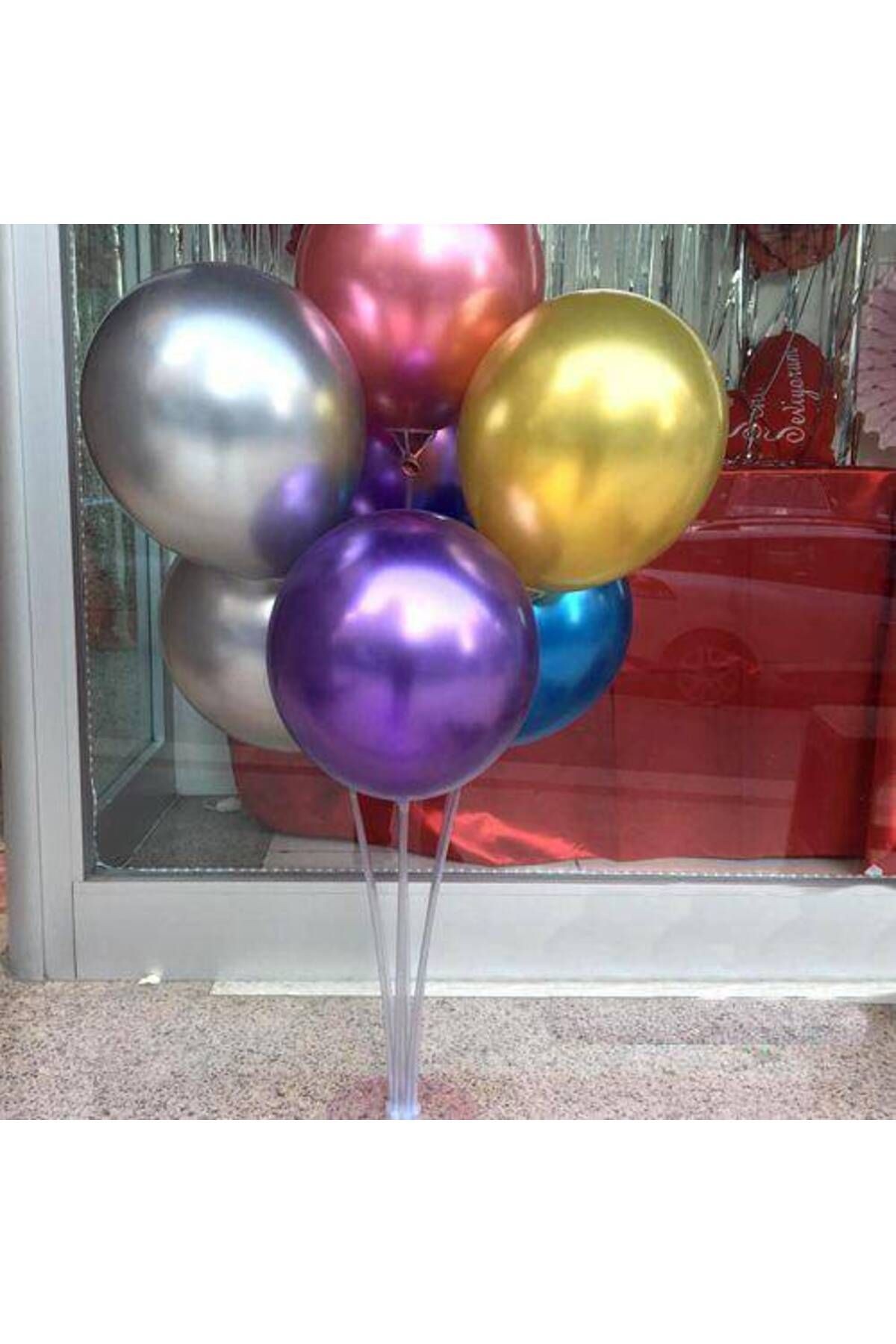 Ayaklı Balon Standı 7'li (a+kalite)