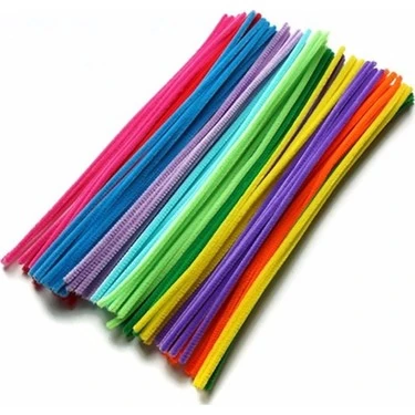 Renkli Şönil 100 Adet 