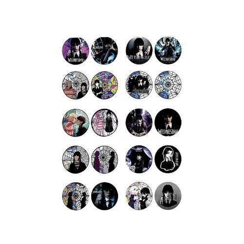 Wednesday Stickerlı 16 Sayfa Boyama Kitabı