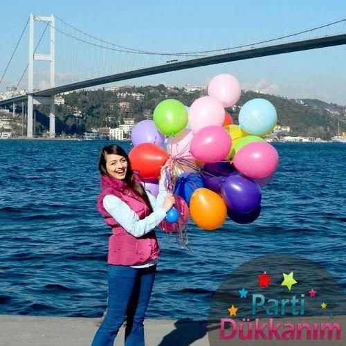 Sevgiliye Uçan Balon Sürprizi 33 Adet MAĞAZADAN