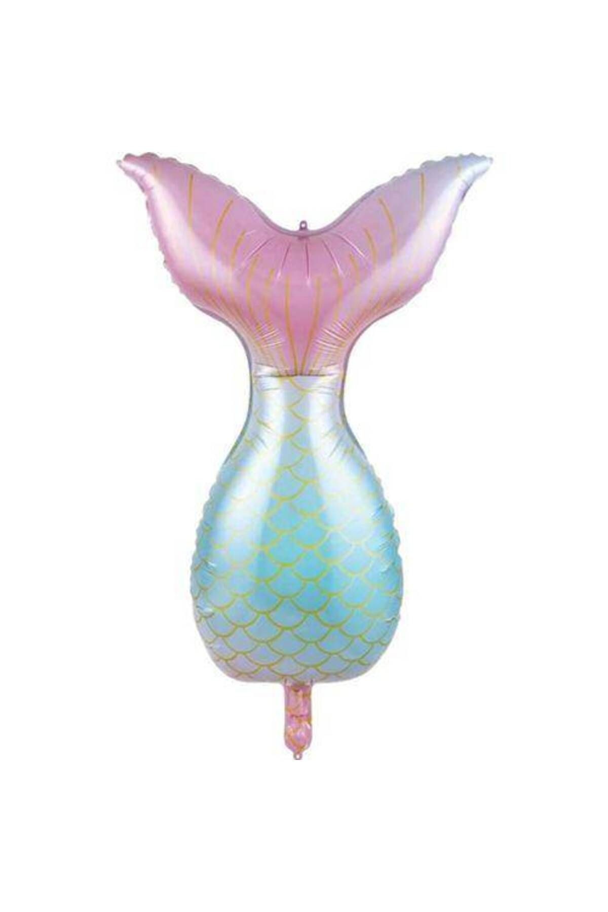 Deniz Kızı Kuyruk Folyo Balon 85*52 Cm