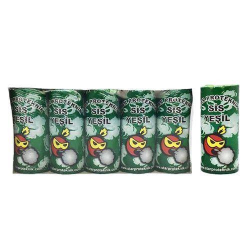 Yeşil Sis Bombası 5 Adet