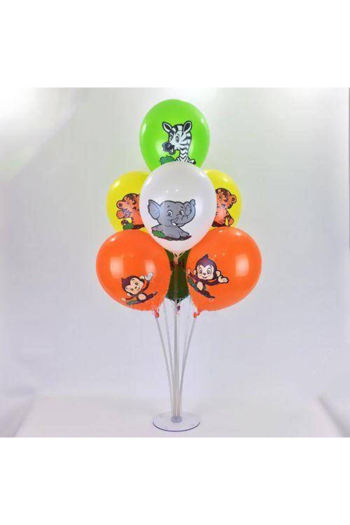 Safari Baskılı Balon Standı