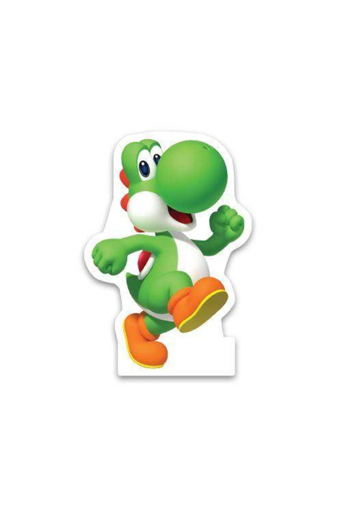 Süper Mario Yoshi Ayaklı Pano 32x22 Cm