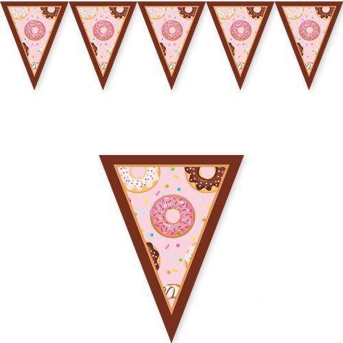 Donut Temalı Flama Bayrak 2 Metre