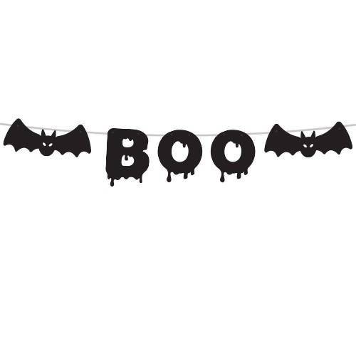 Halloween Cadılar Bayramı Boo Dekor Süs 130x17 cm