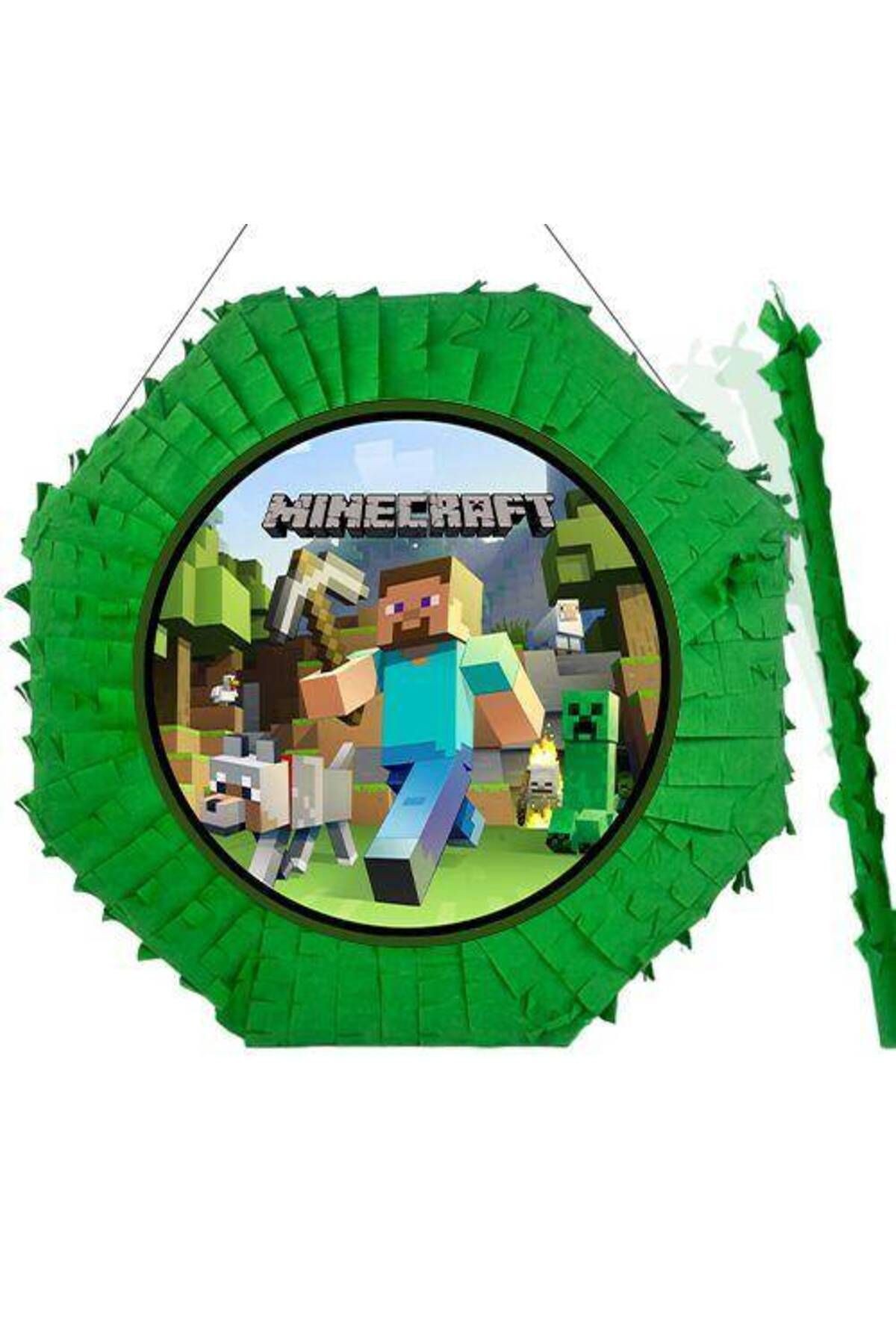Minecraft Pinyata 42 Cm + Sopası