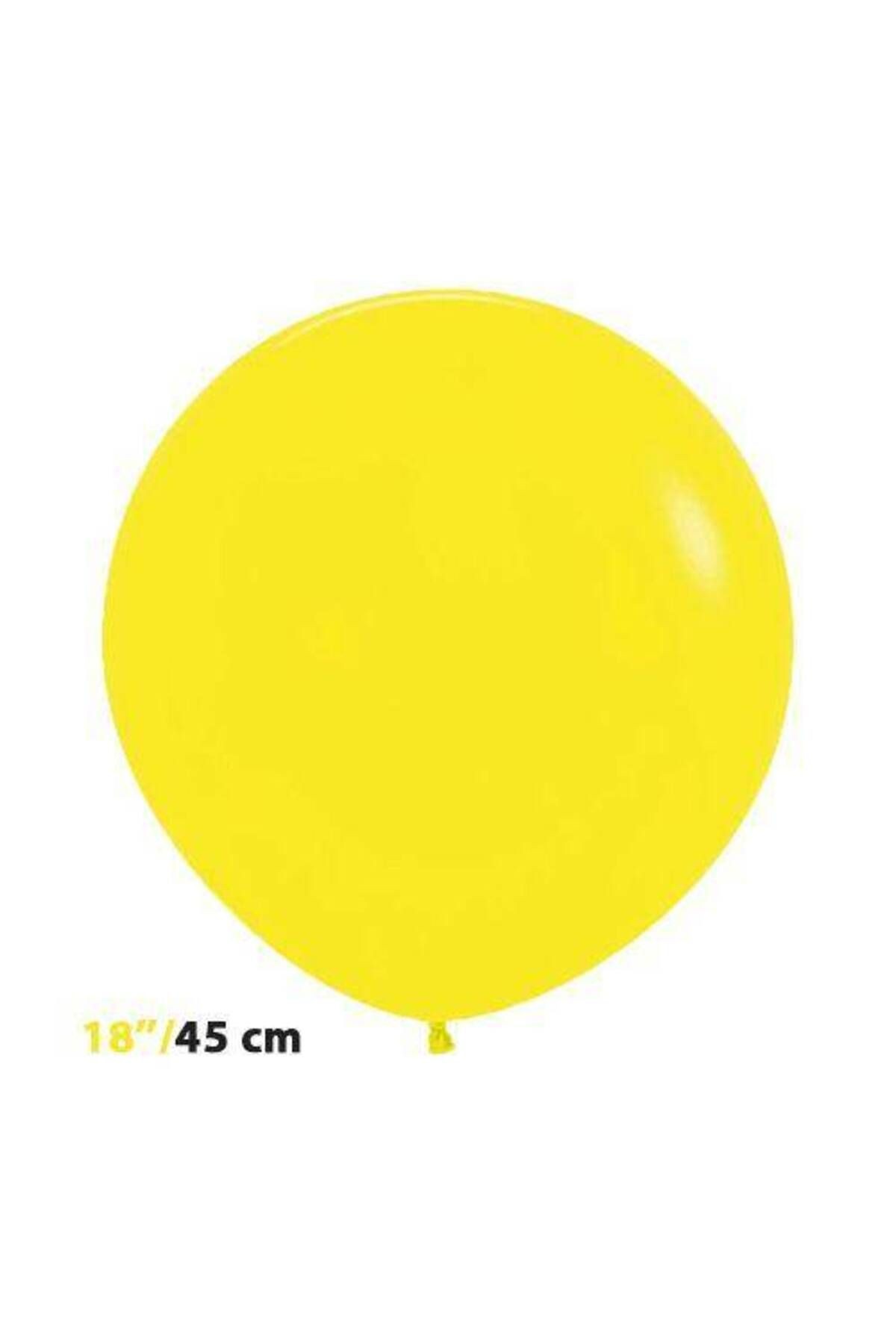 Sarı Pastel Balon 45 Cm