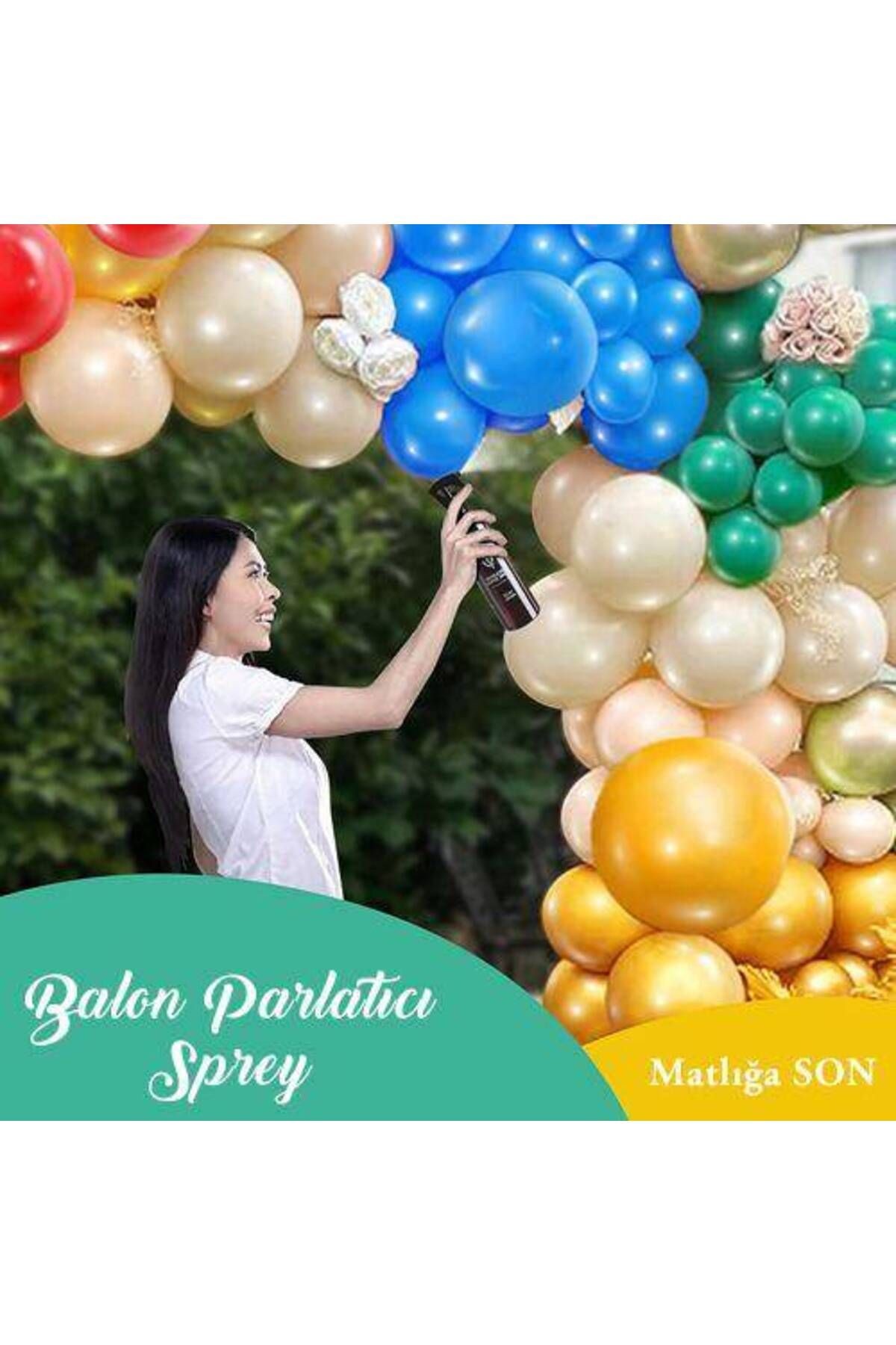 Balon Parlatıcı Sprey 400 Ml (A kalite)