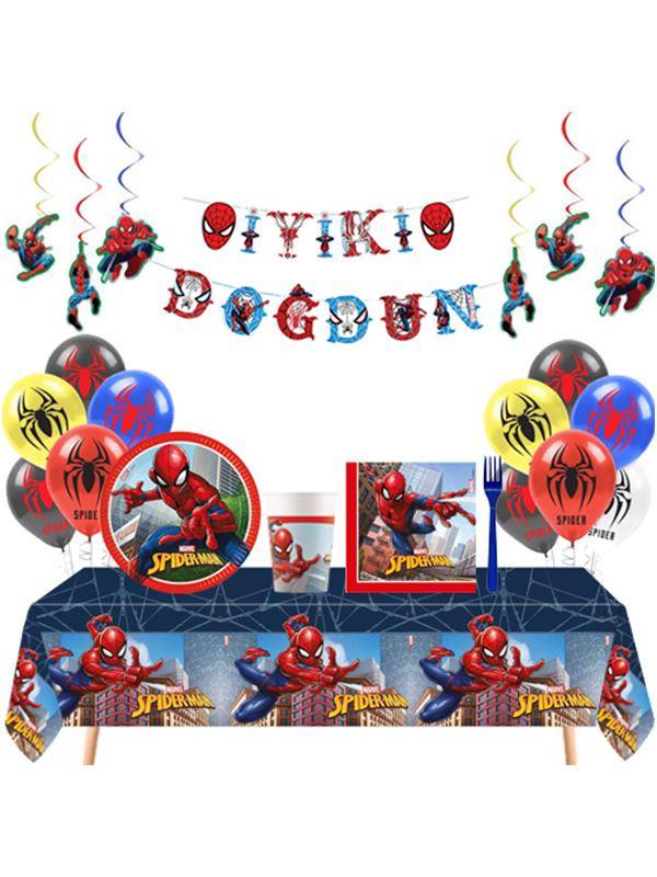 Spiderman Ekonomik Parti Seti (16 Kişilik)