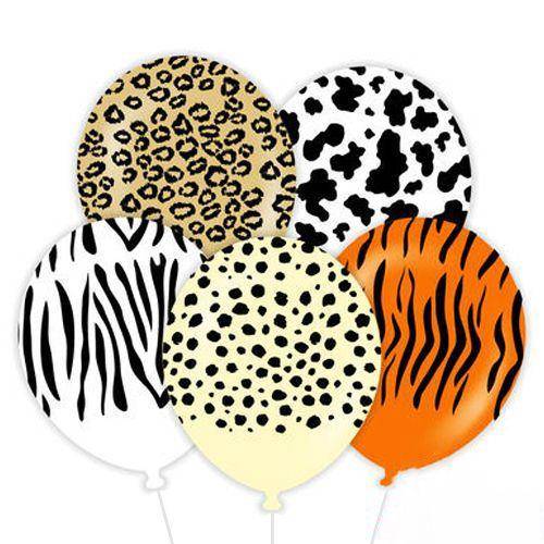 Safari Temalı Balon (10 Adet)