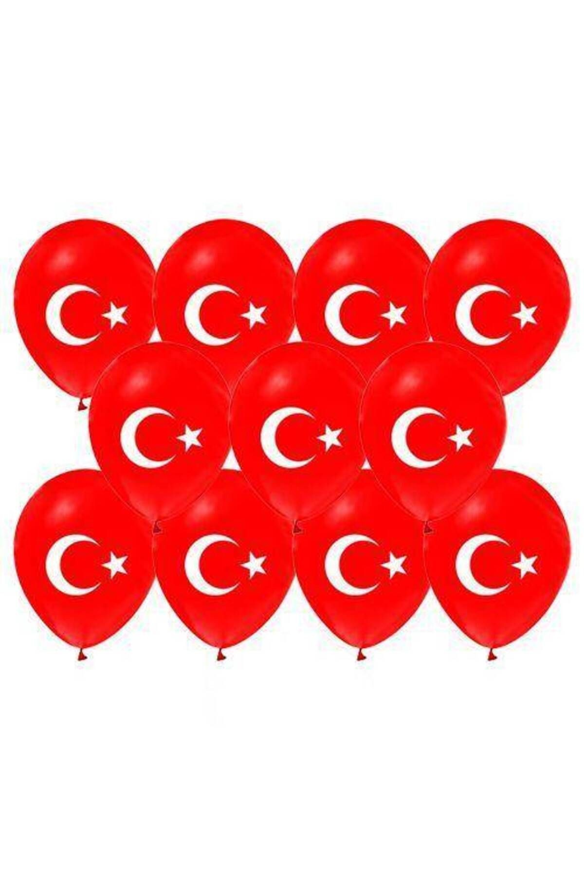 Ay Yıldızlı Balon (100 adet)