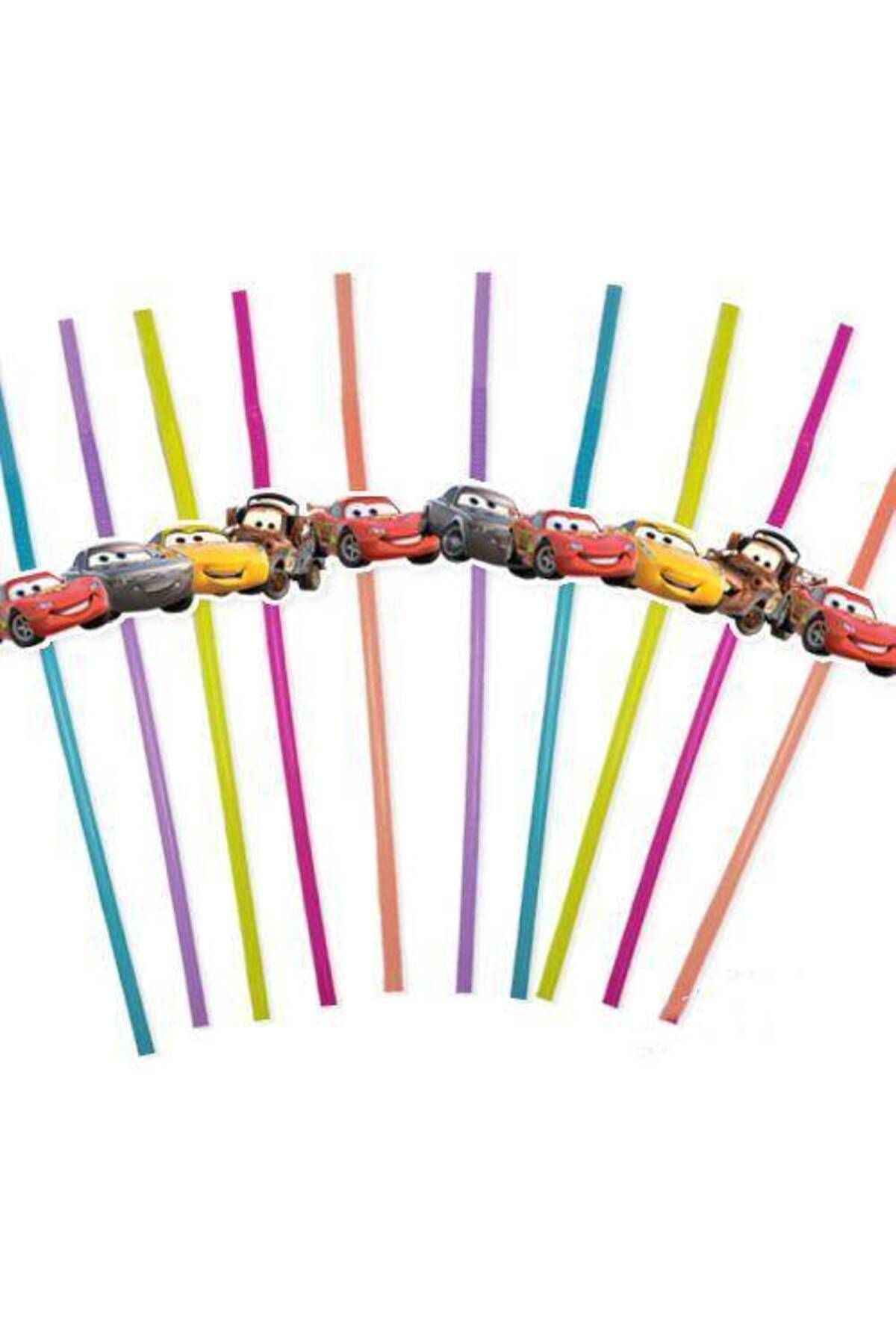 Cars Artistik Pipet (10 ADET)
