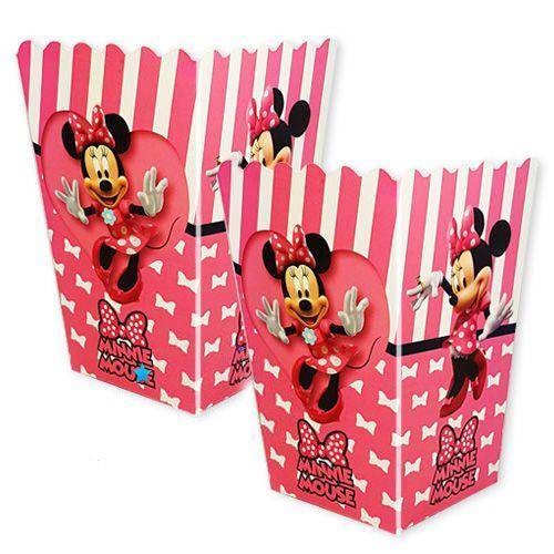 Minnie Mouse Mısır Kutusu (8 adet)