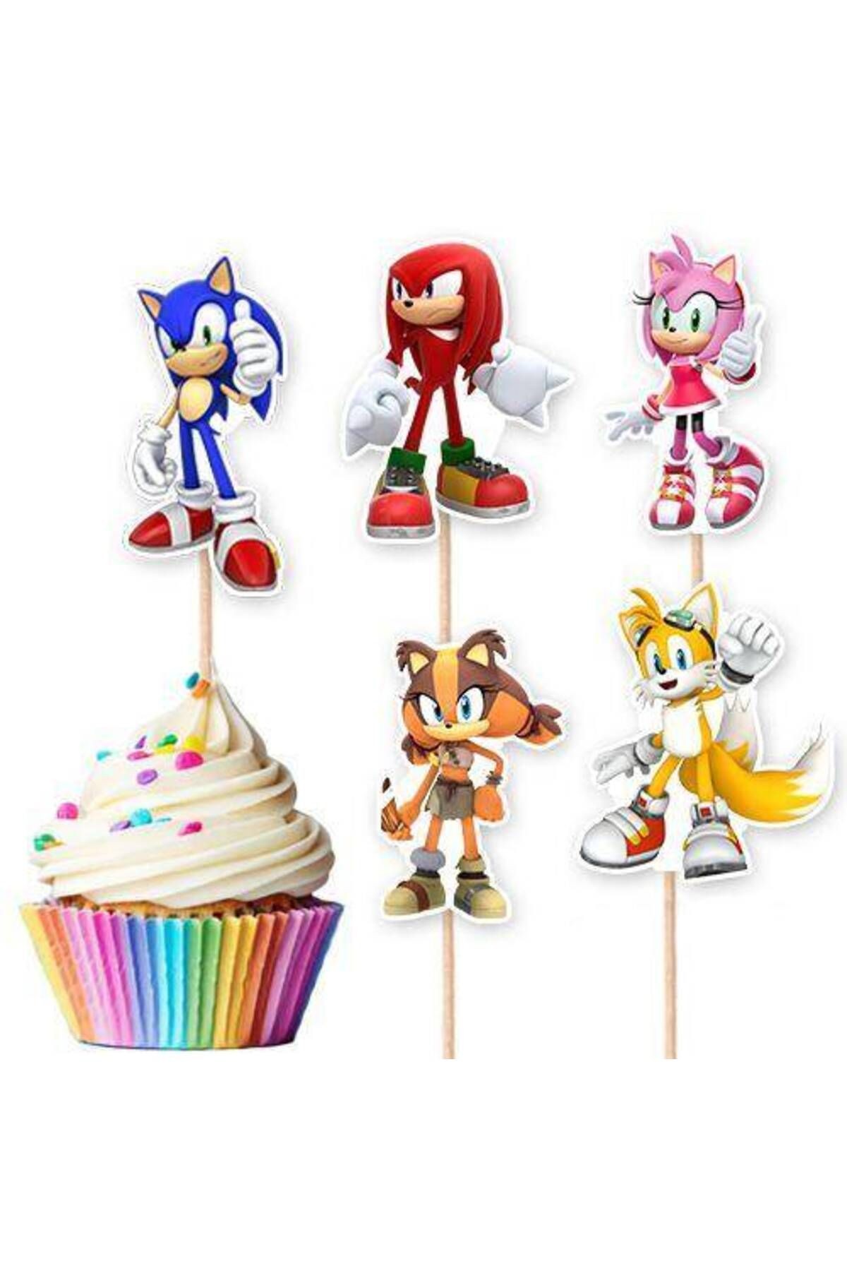 Sonic Boom Şekilli Kürdan 10 Adet