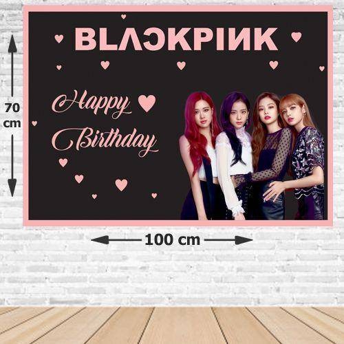 BlackPink Doğum Günü Parti Afişi 
