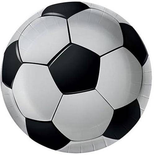 Futbol Topu Temalı Tabak 8 Adet