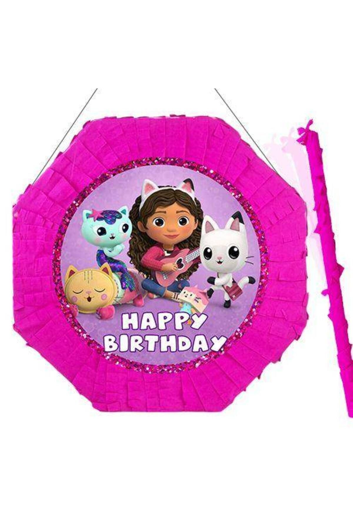 Gabby'nin Hayal Evi Pinyata 42 Cm Sopası