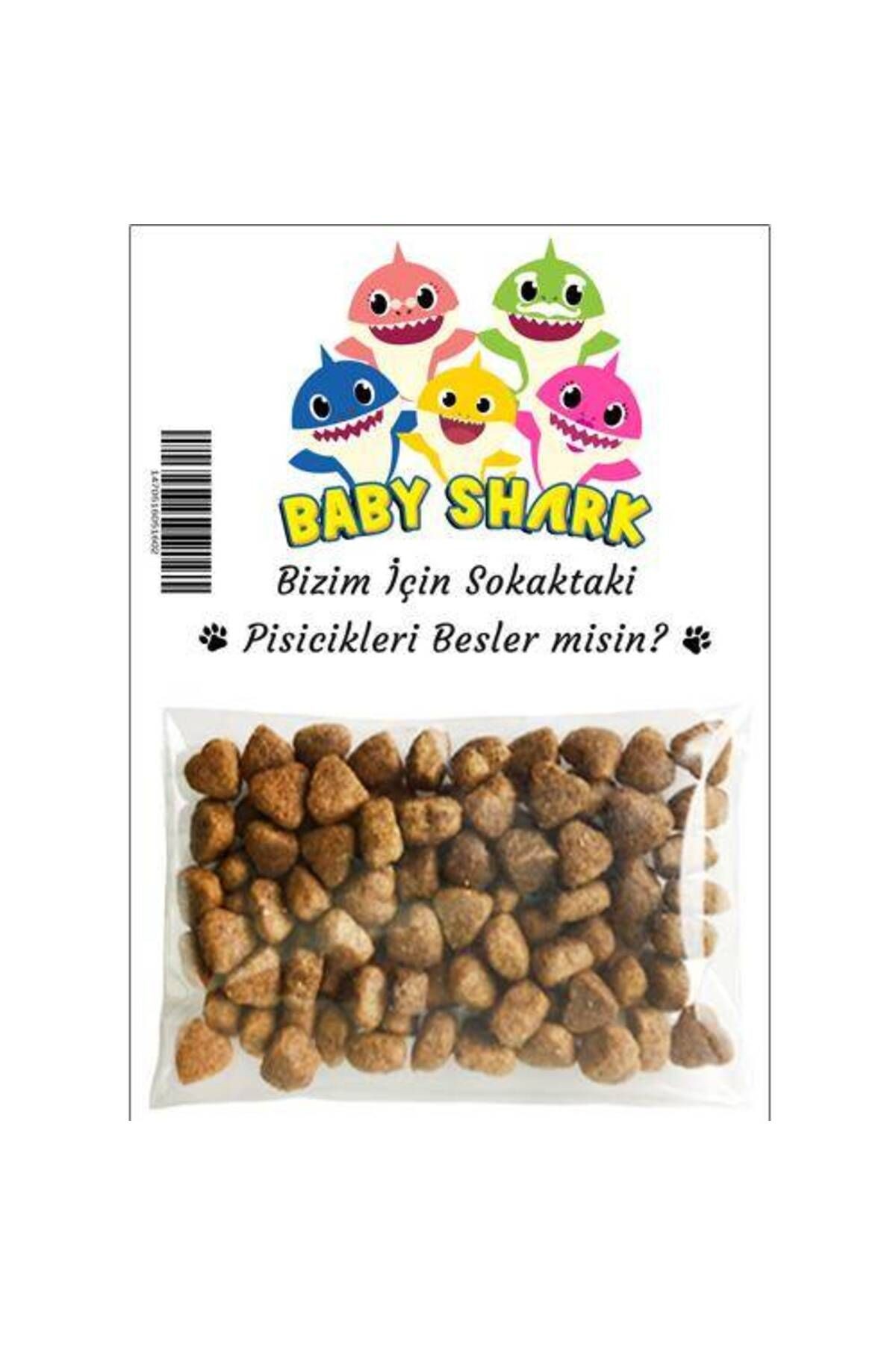 Baby Shark Hediyelik Kedi Maması 5 Adet