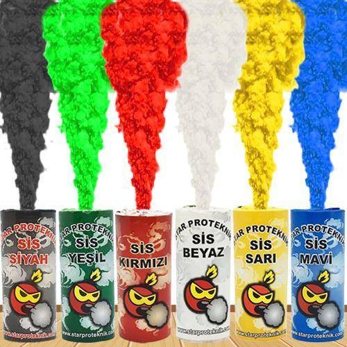 Sis Bombası 6 Renk Seçeneği