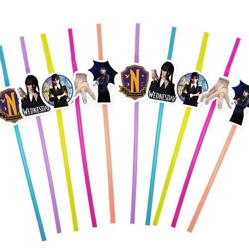 Wednesday Addams Artistik Pipet (10 Adet)