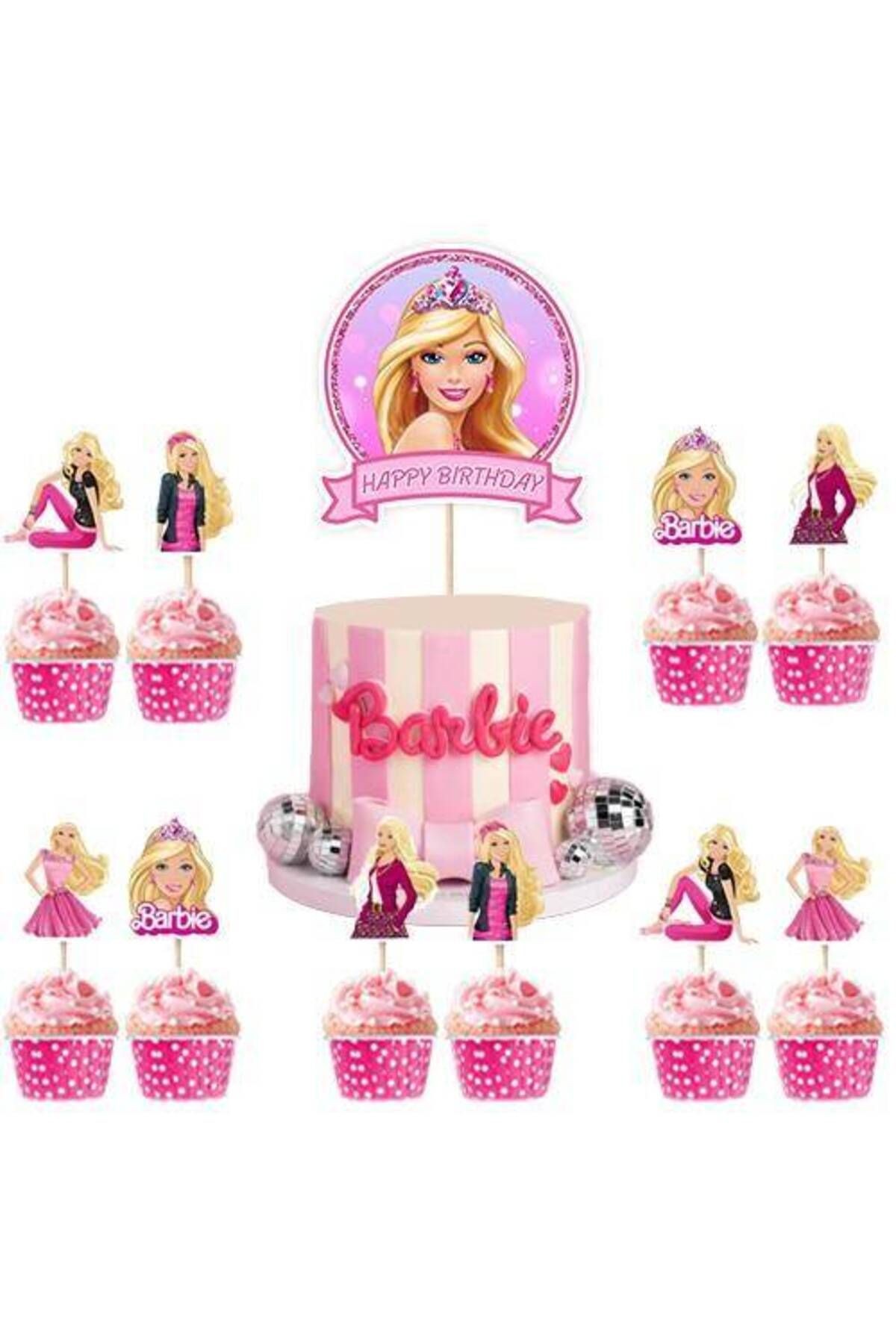 Barbie Cake Topper Set