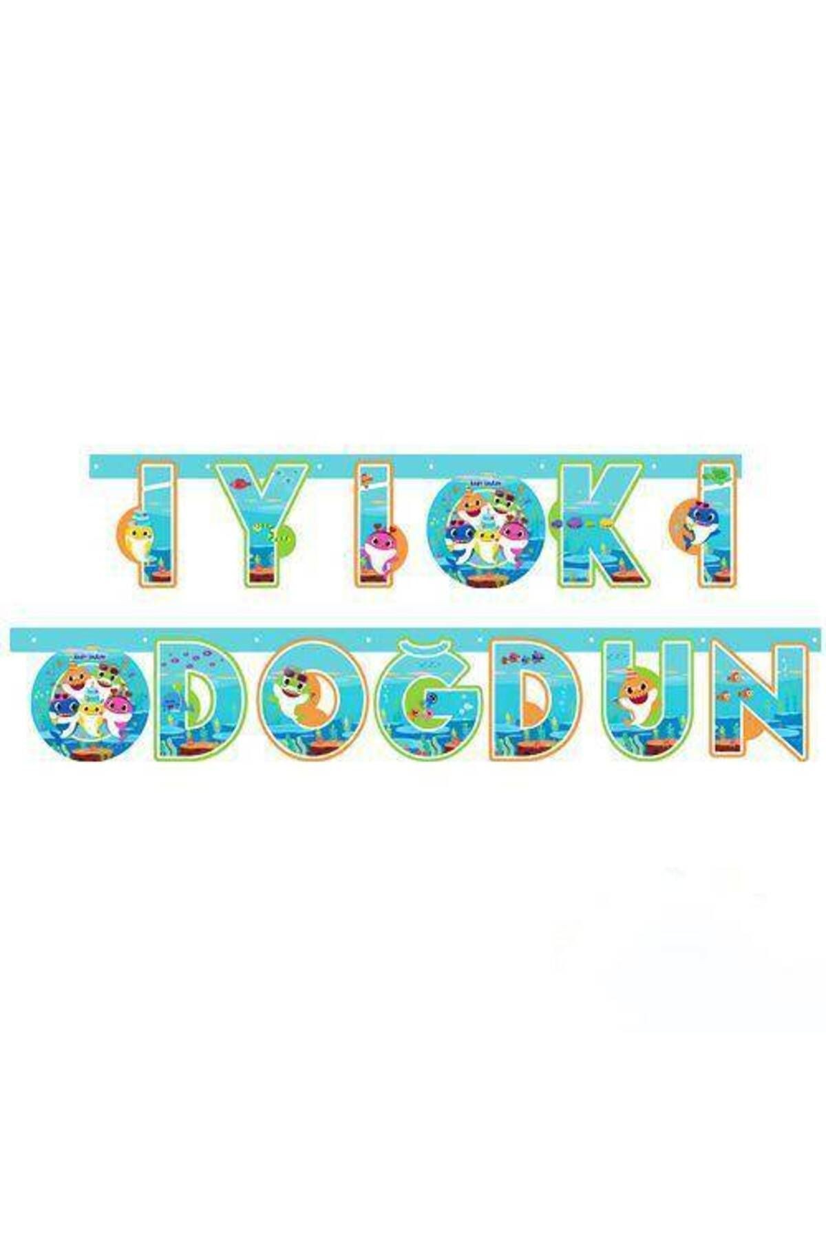 Baby Shark Iyi Ki Doğdun Yazısı (2 METRE)