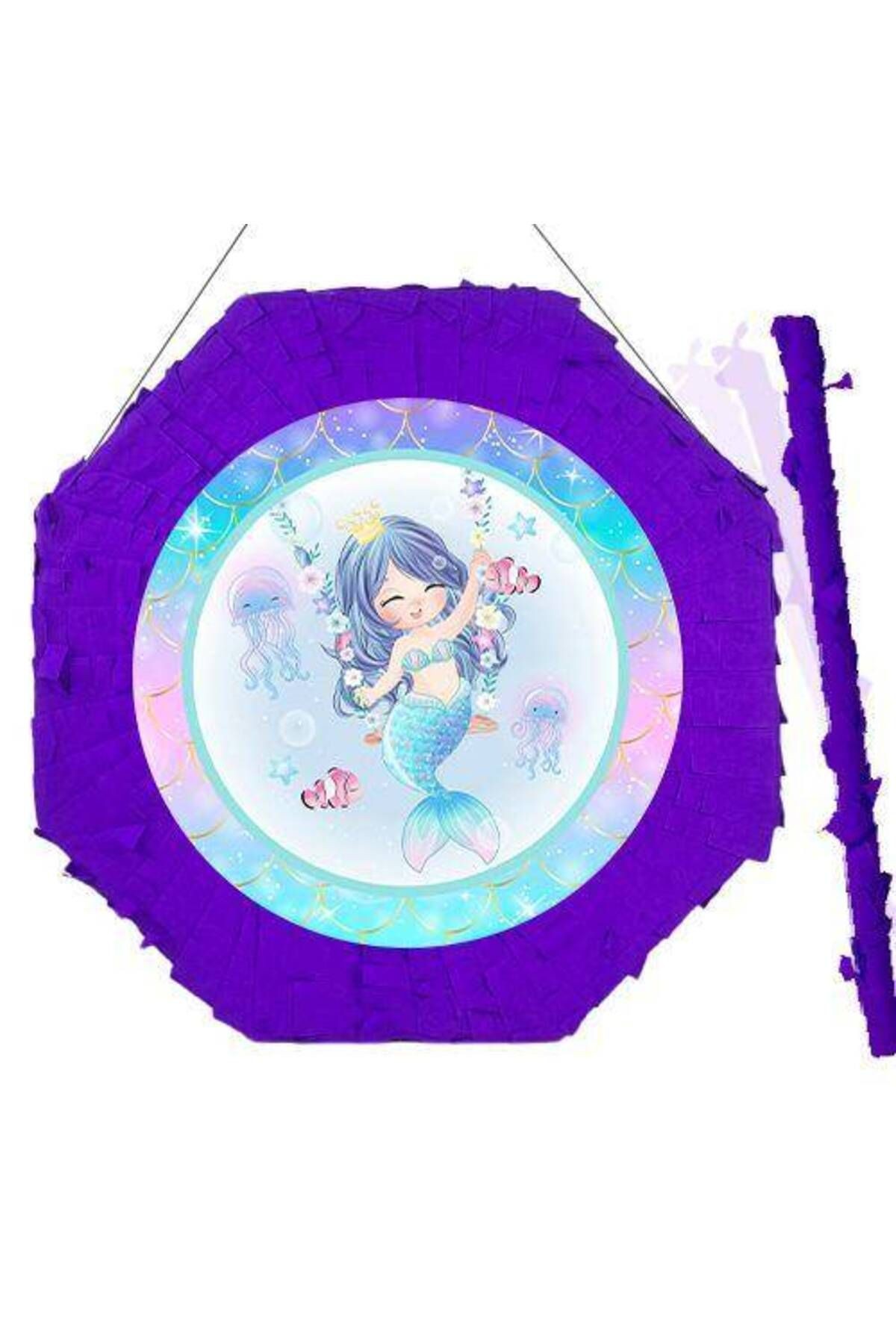 Deniz Kızı Little Pinyata 42 cm + Sopası