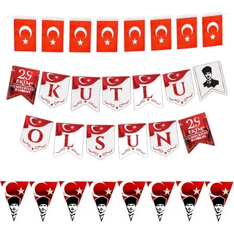 29 Ekim Okul ve Sınıf Süsleme Seti