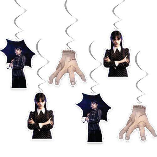 Wednesday Addams 6'lı Asma Süs 