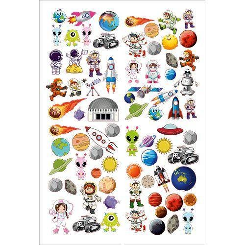Uzay Temalı Sticker 33*48 cm