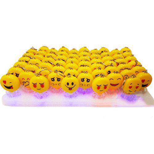 Emoji Işıklı Anahtarlık 1 Adet