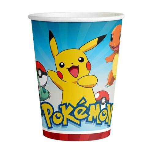 Pokemon Bardak 8 adet