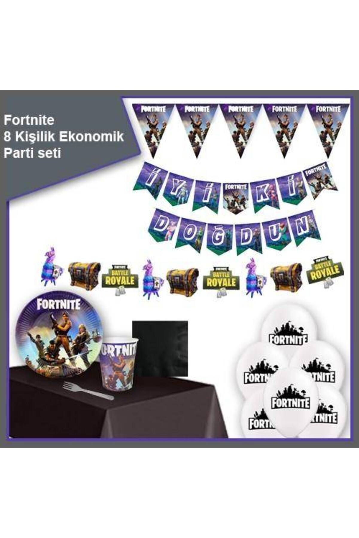 Fortnite 8 Kişilik Ekonomik Parti Seti