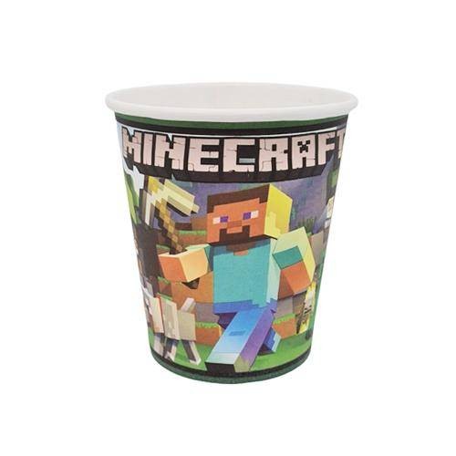 Minecraft Bardak  (8 Adet)