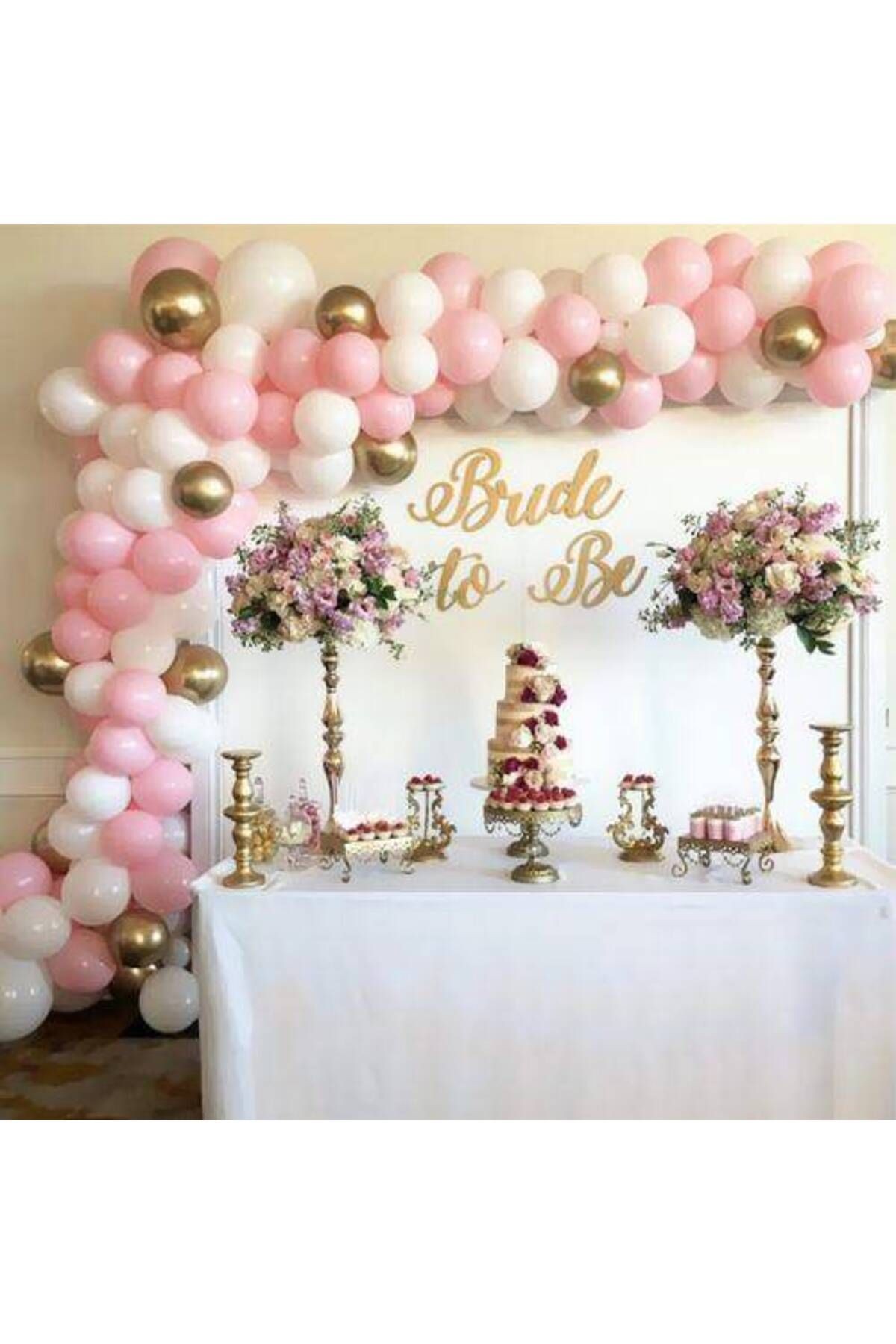 Balon Zinciri - Bekarlığa Veda Balon Süsleme Seti 115 Adet