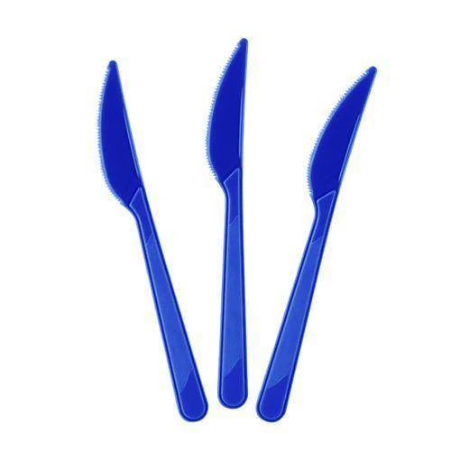 Lacivert 25'li Plastik Bıçak 