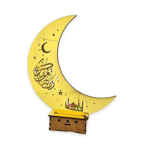 Ramazan Işıklı Pleksi Gold Masa Süsü 1 Adet