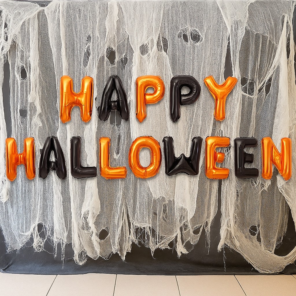Halloween Arka Fon Dekor Set