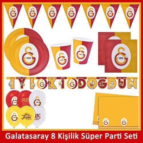 Galatasaray 8 Kişilik Ekonomik Parti Seti