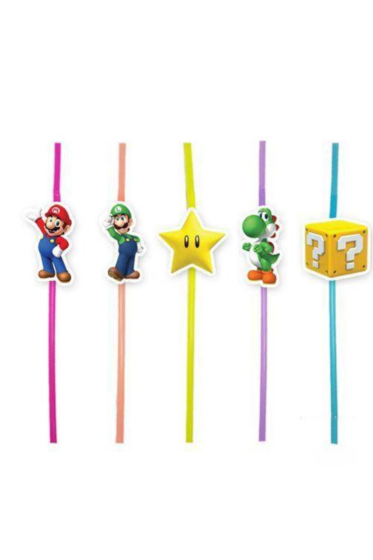 Süper Mario Artistik Pipet 10 Adet