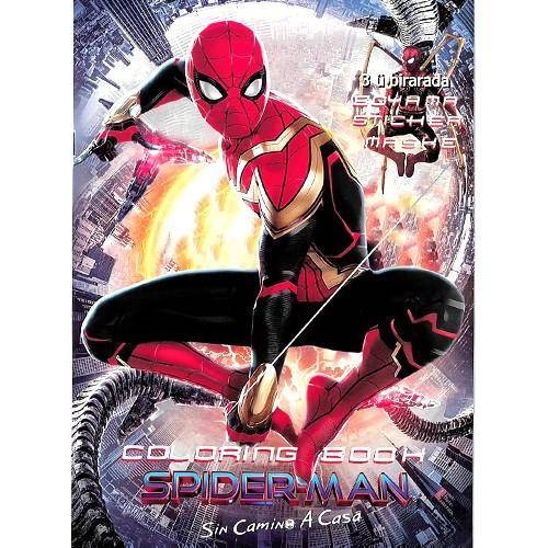 Spiderman Stickerlı 16 Sayfa Boyama Kitabı