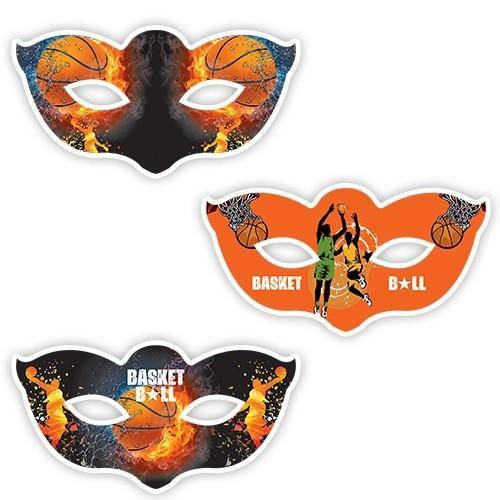 Basketbol Kağıt Maske 6 Adet