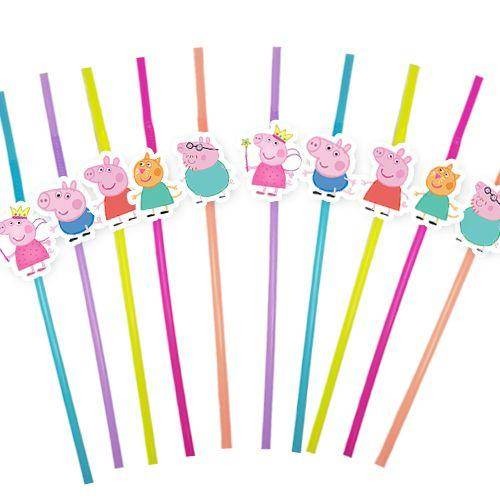 Peppa Pig Artistik Pipet 10 Adet